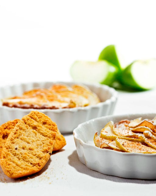 Snelle appeltaart