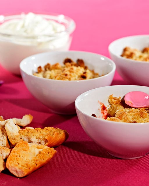 KRISPROLLS® Crumble met aardbeien